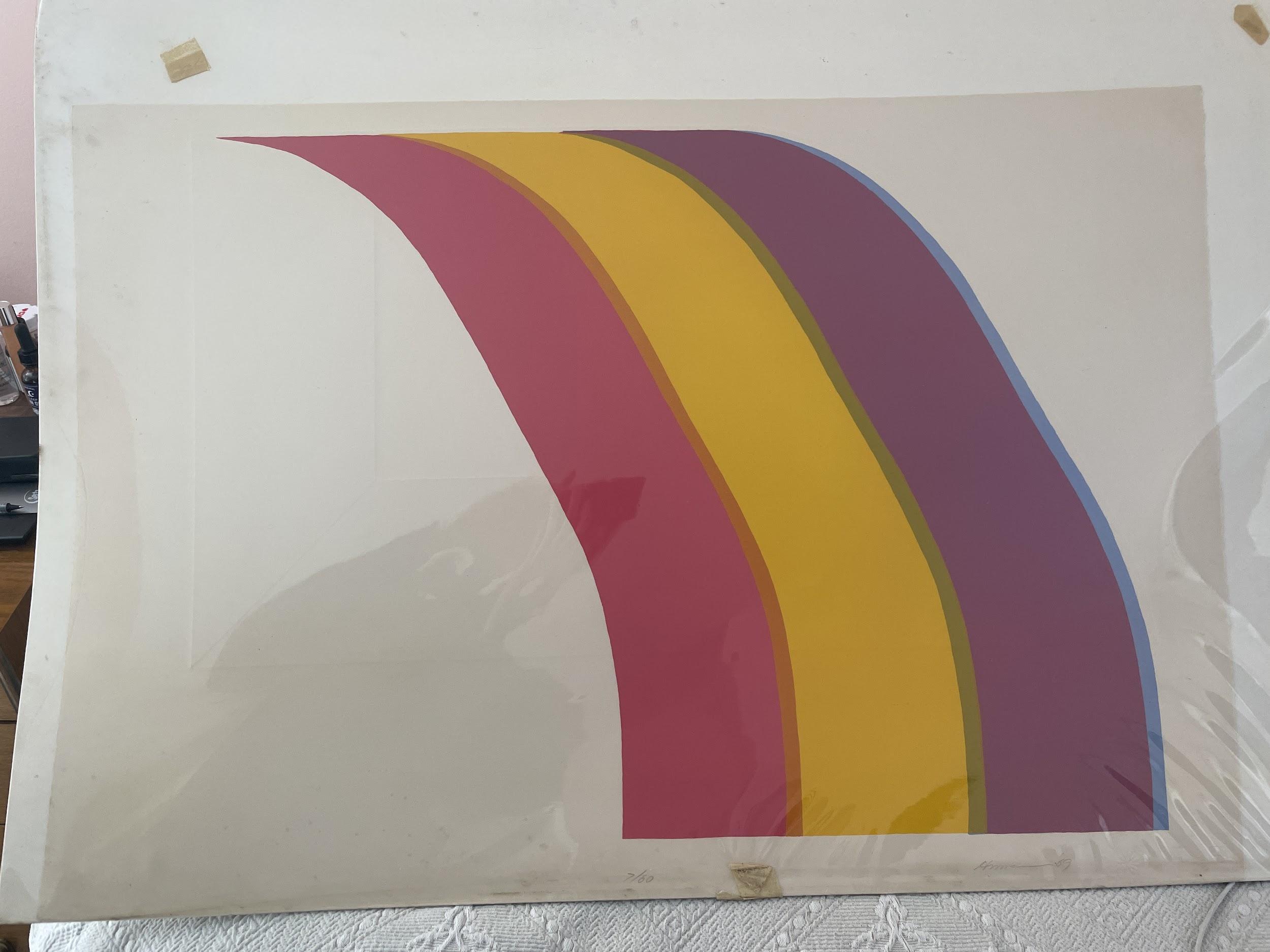 Untitled lithograph 1969— Charles Hinman